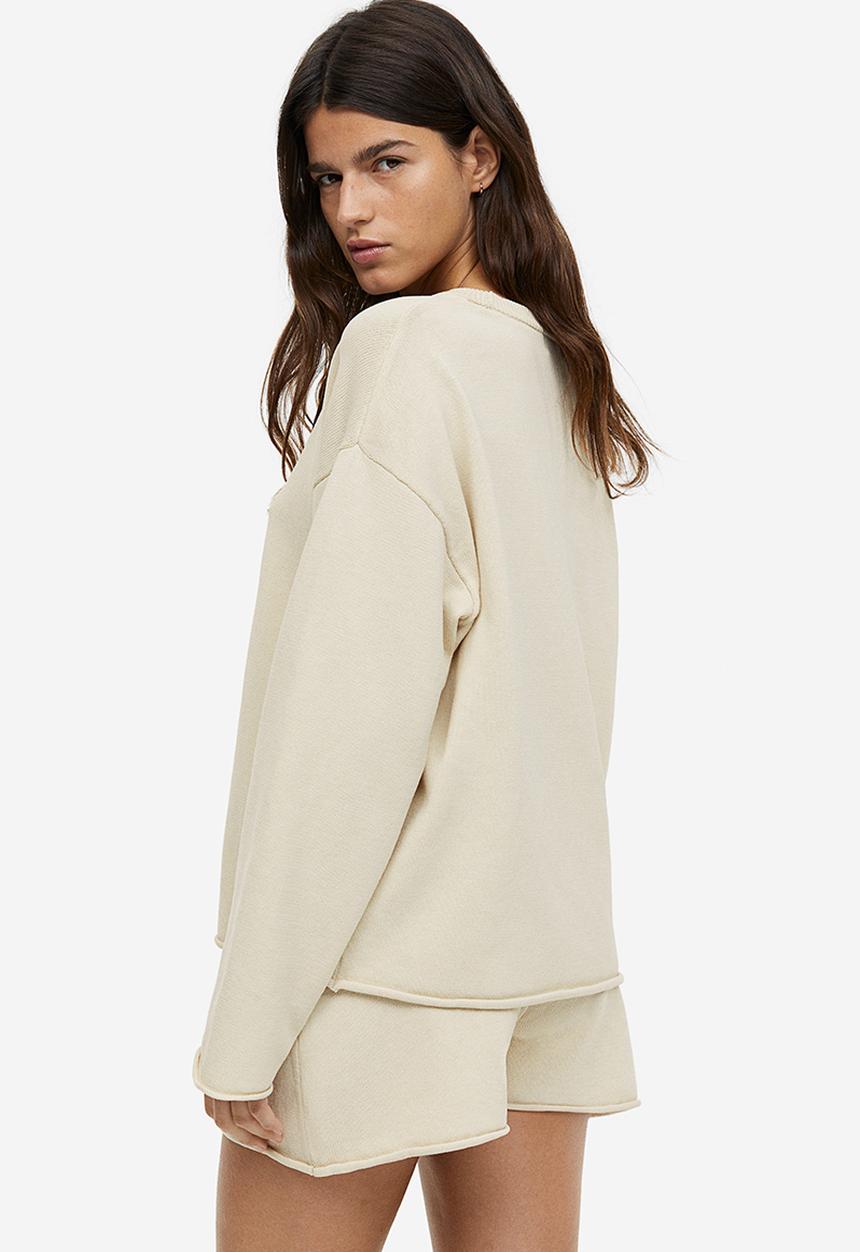 H&M - Fine-knit jumper - cream