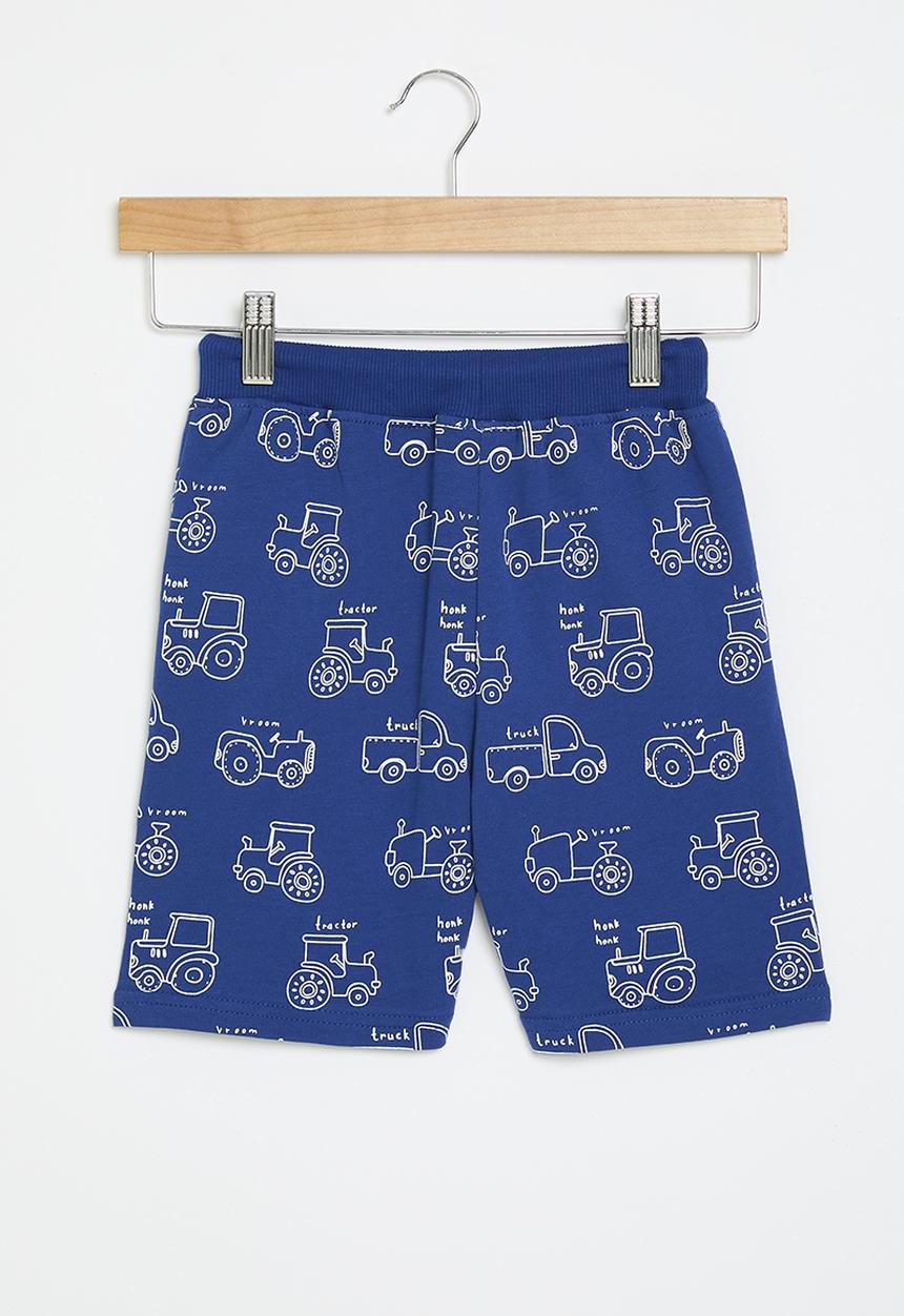 Pop Candy - Printed shorts - blue