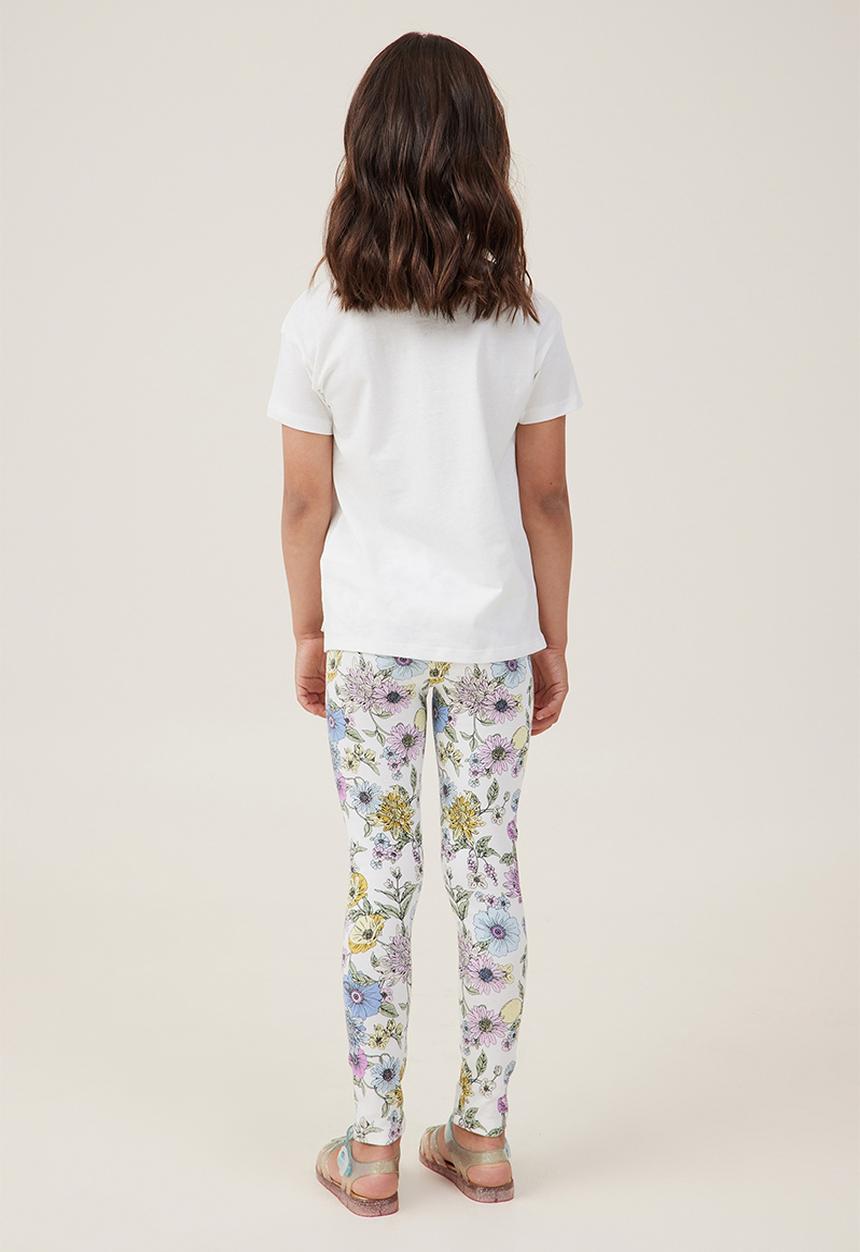 Cotton On - Huggie tights - vanilla/annie floral
