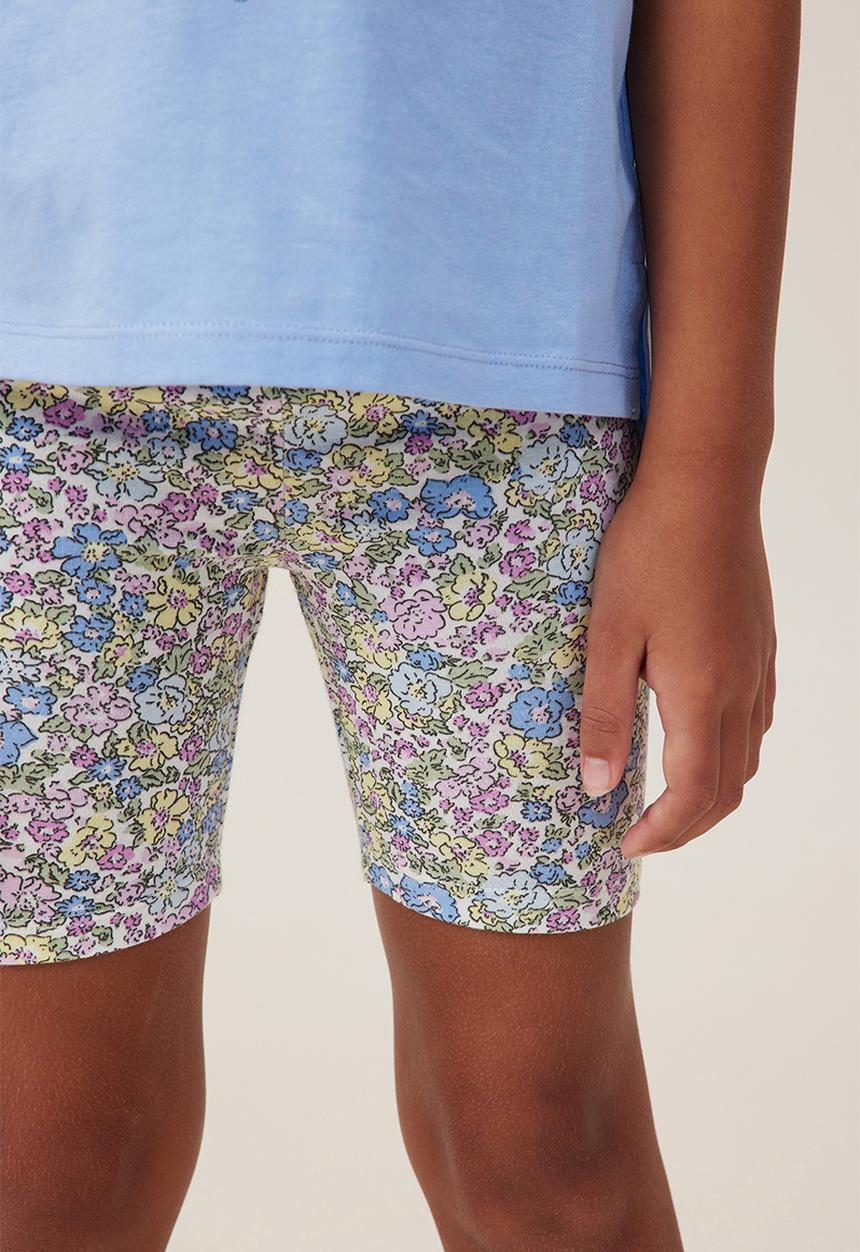 Cotton On - Hailey bike short - vanilla/middleton floral