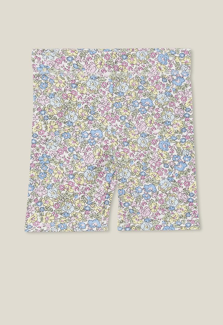 Cotton On - Hailey bike short - vanilla/middleton floral