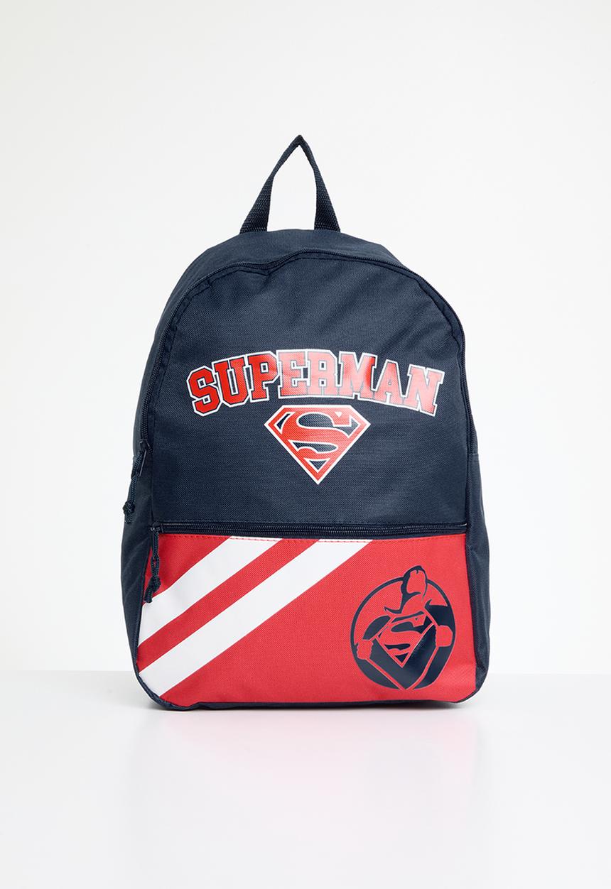 Pop Candy - Superman 85 older boys backpack - red & blue