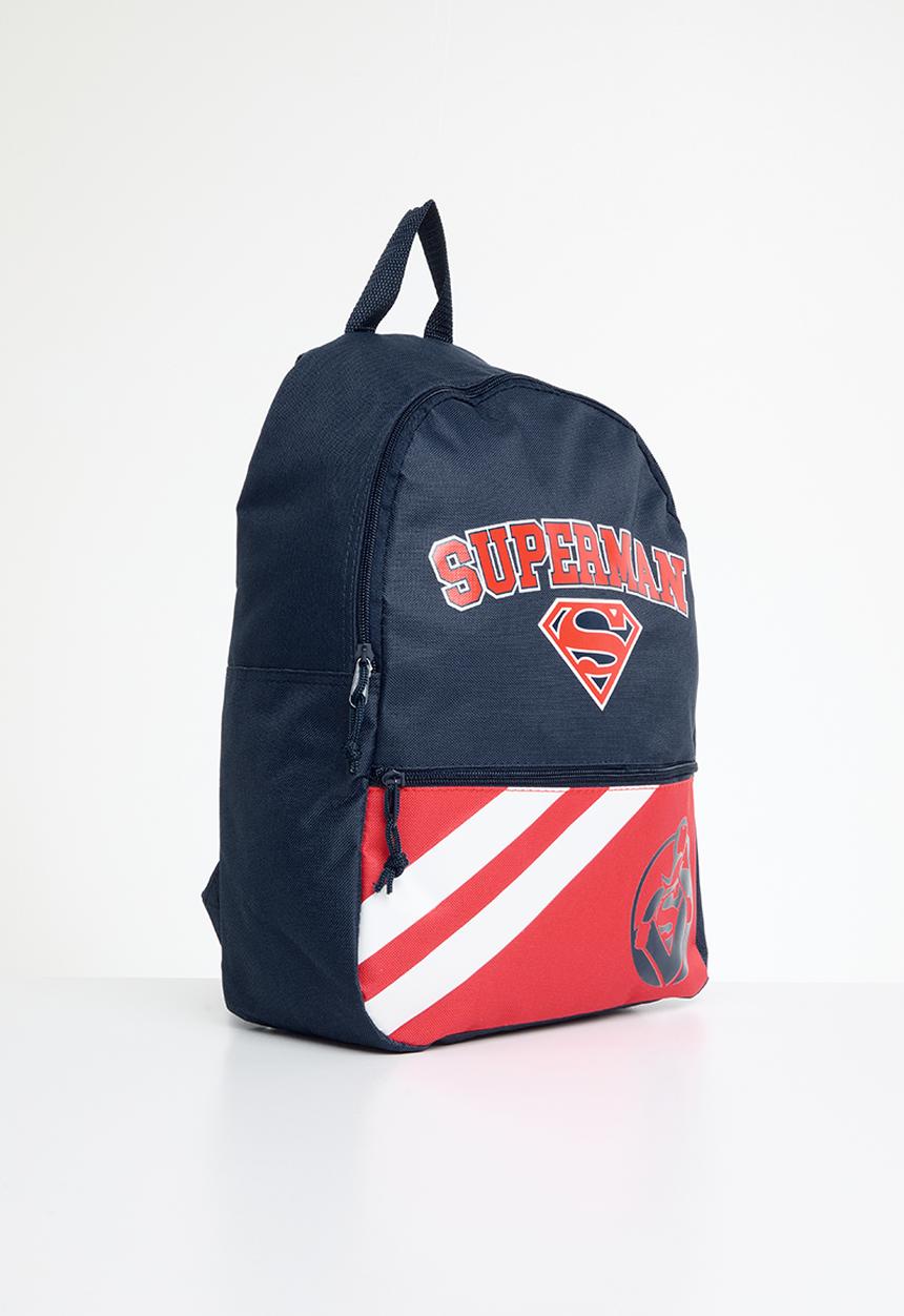 Pop Candy - Superman 85 older boys backpack - red & blue