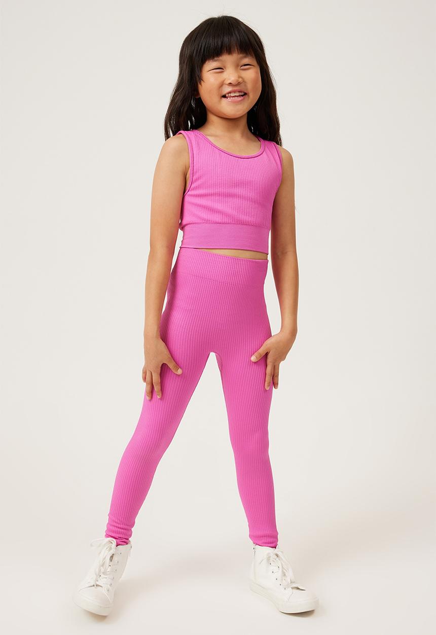 Cotton On - Imani seamfree top - raspberry pink