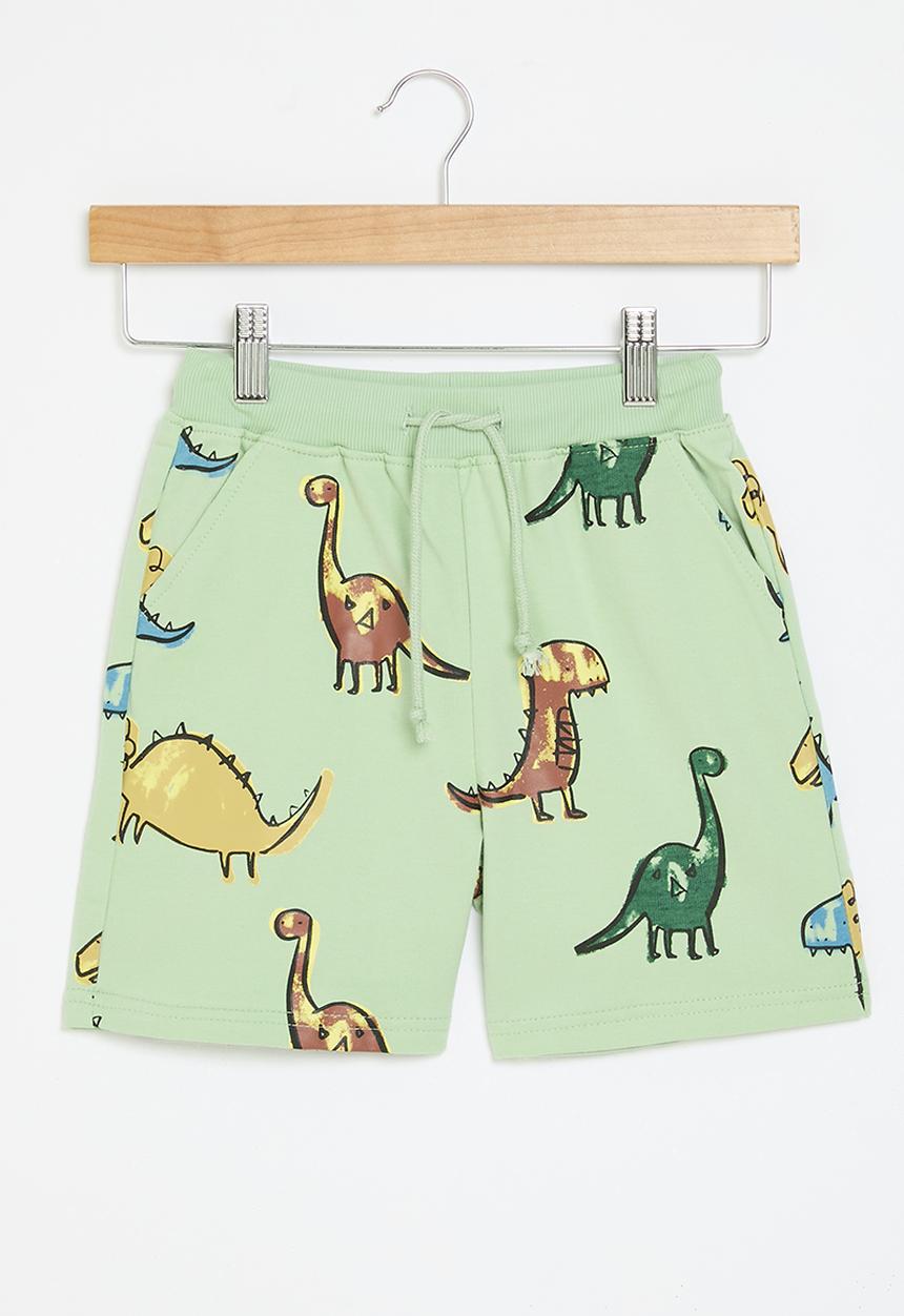 Pop Candy - Dino print shorts - green