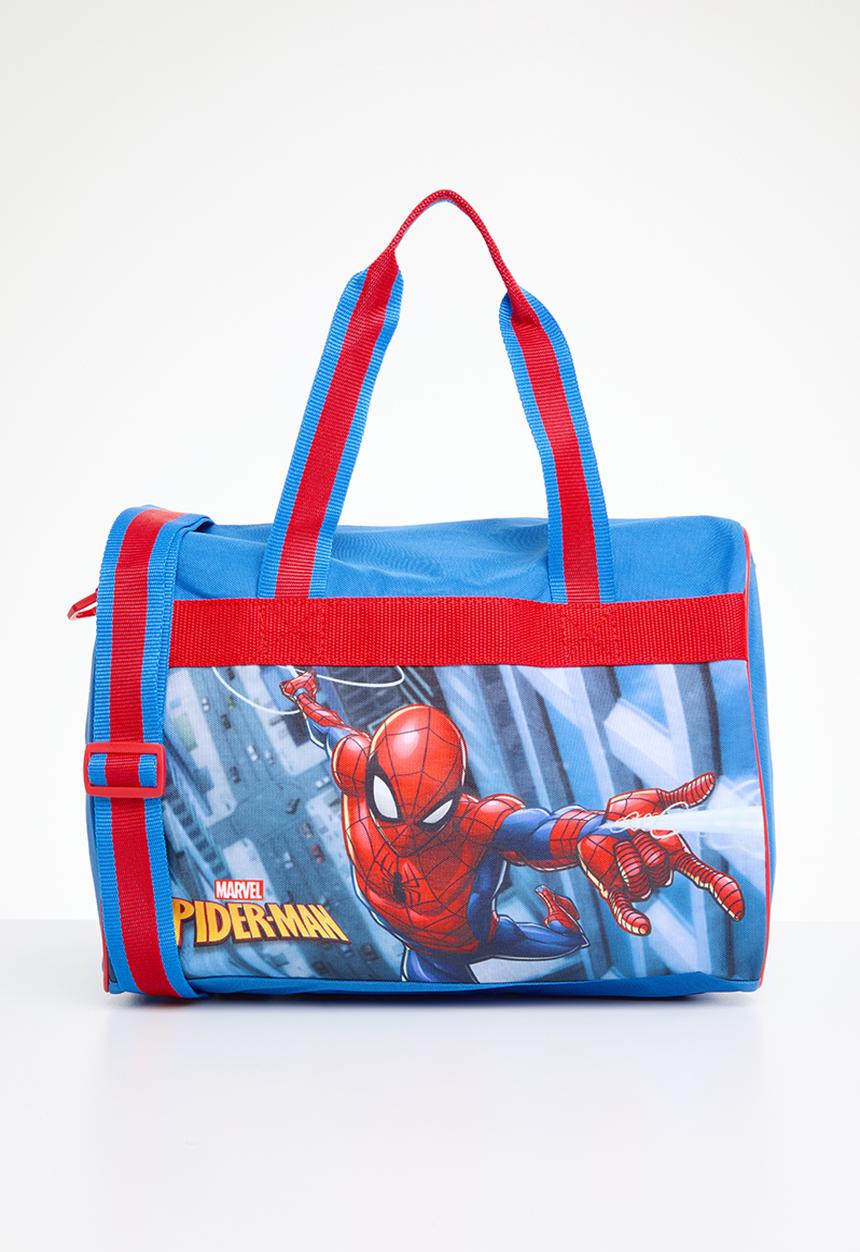 Pop Candy - Spiderman hero value holdall bag - red & blue