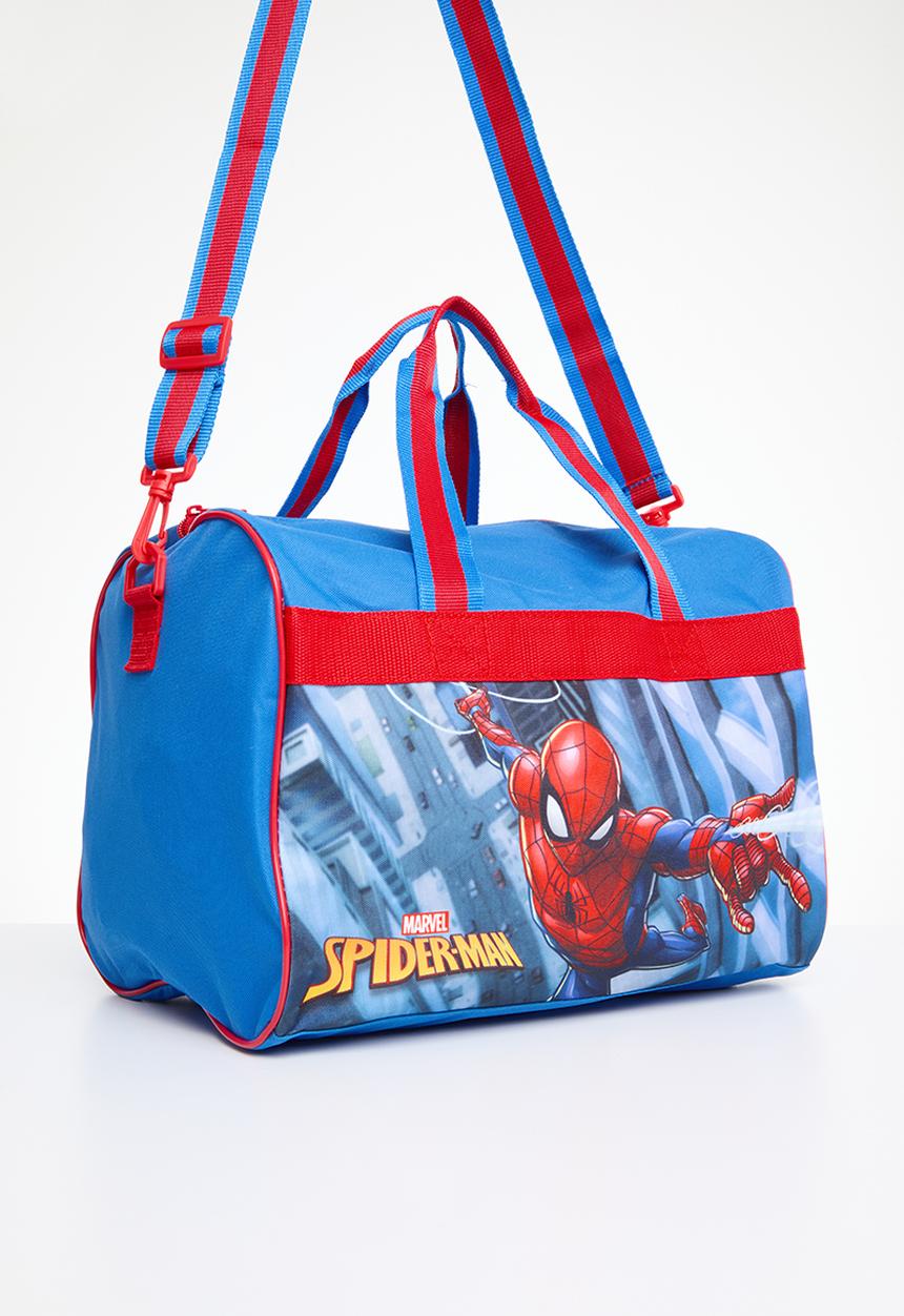 Pop Candy - Spiderman hero value holdall bag - red & blue