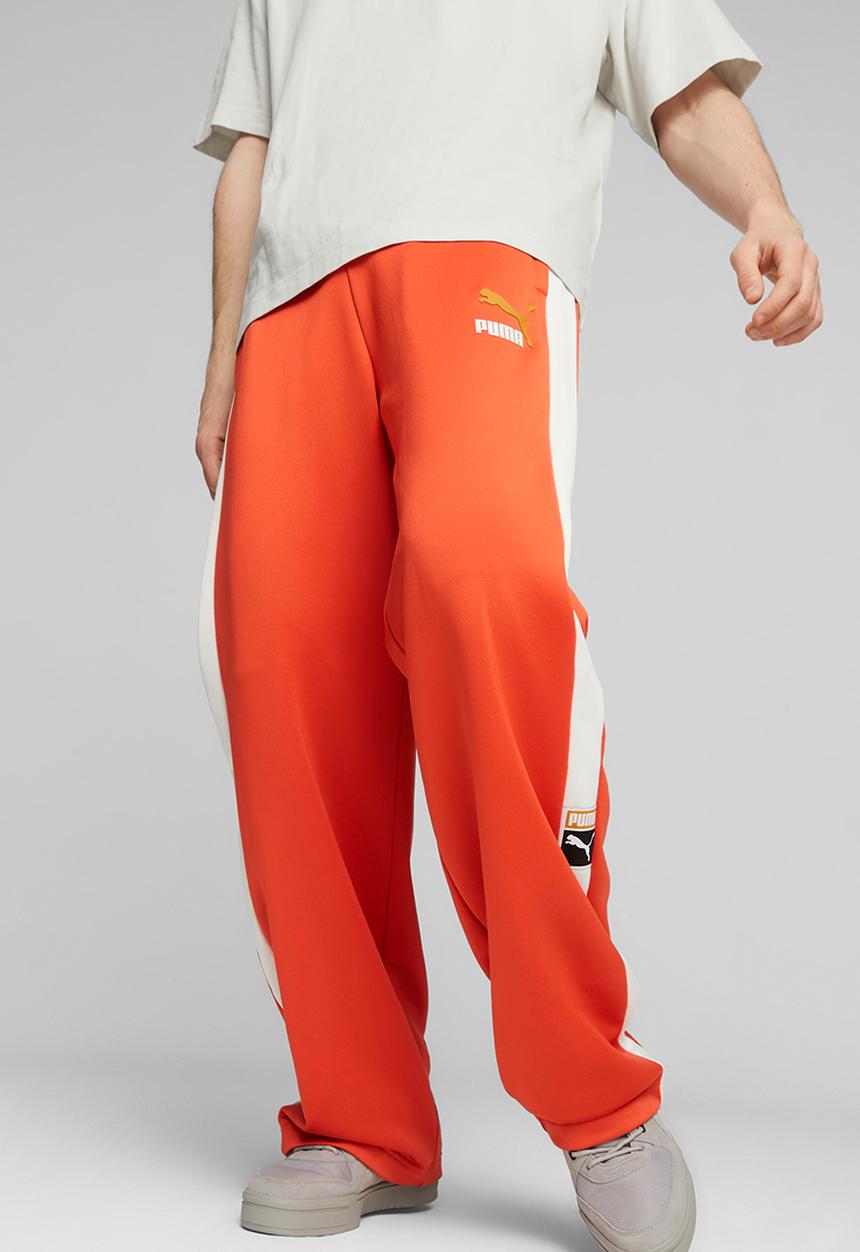 PUMA - T7 forward history track pant pt - orange