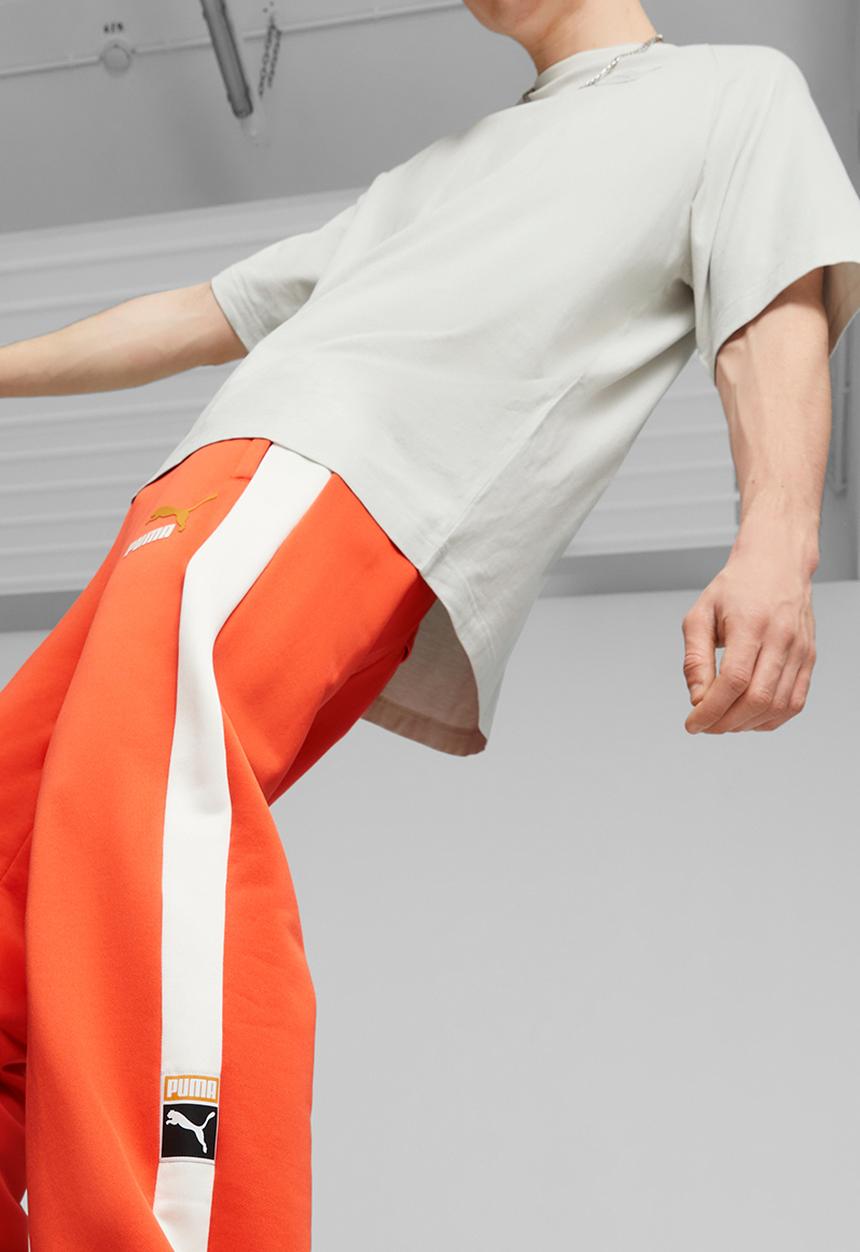 PUMA - T7 forward history track pant pt - orange