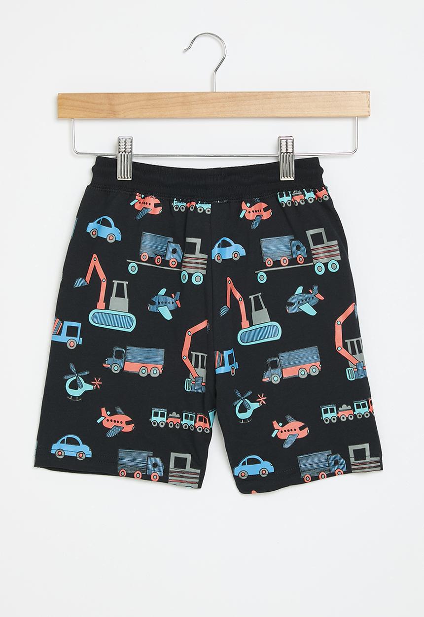 Pop Candy - Printed shorts - navy