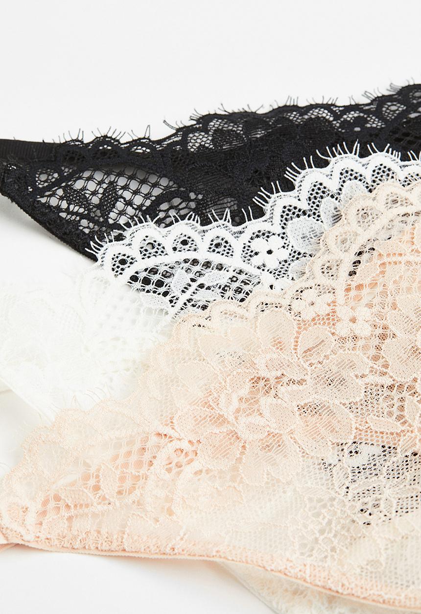 H&M - 3-pack thong briefs - multi