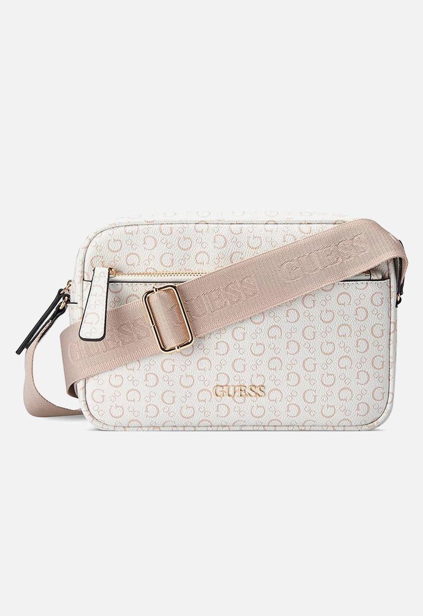 GUESS - Nemy mini crossbody zip - stone