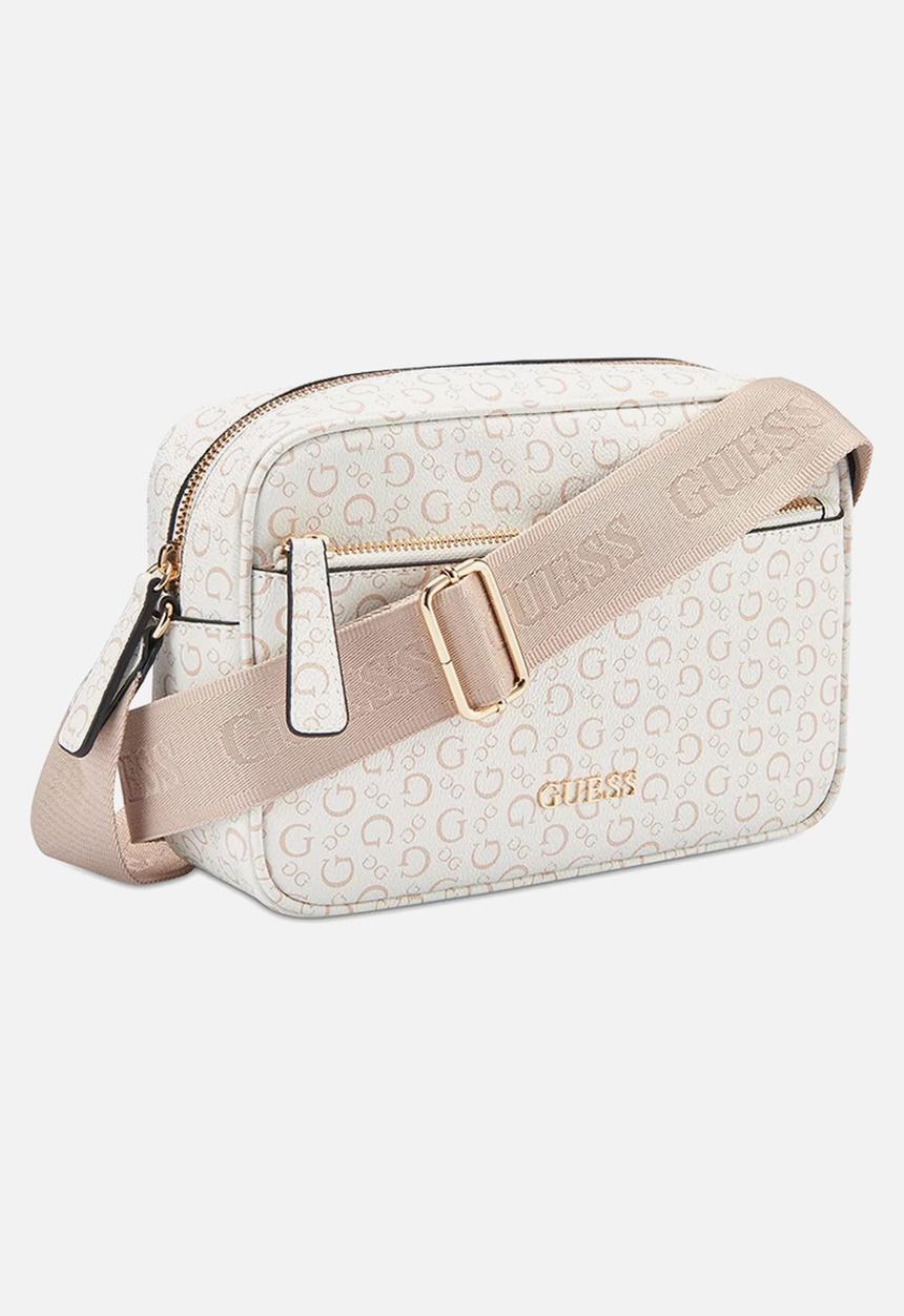 GUESS - Nemy mini crossbody zip - stone