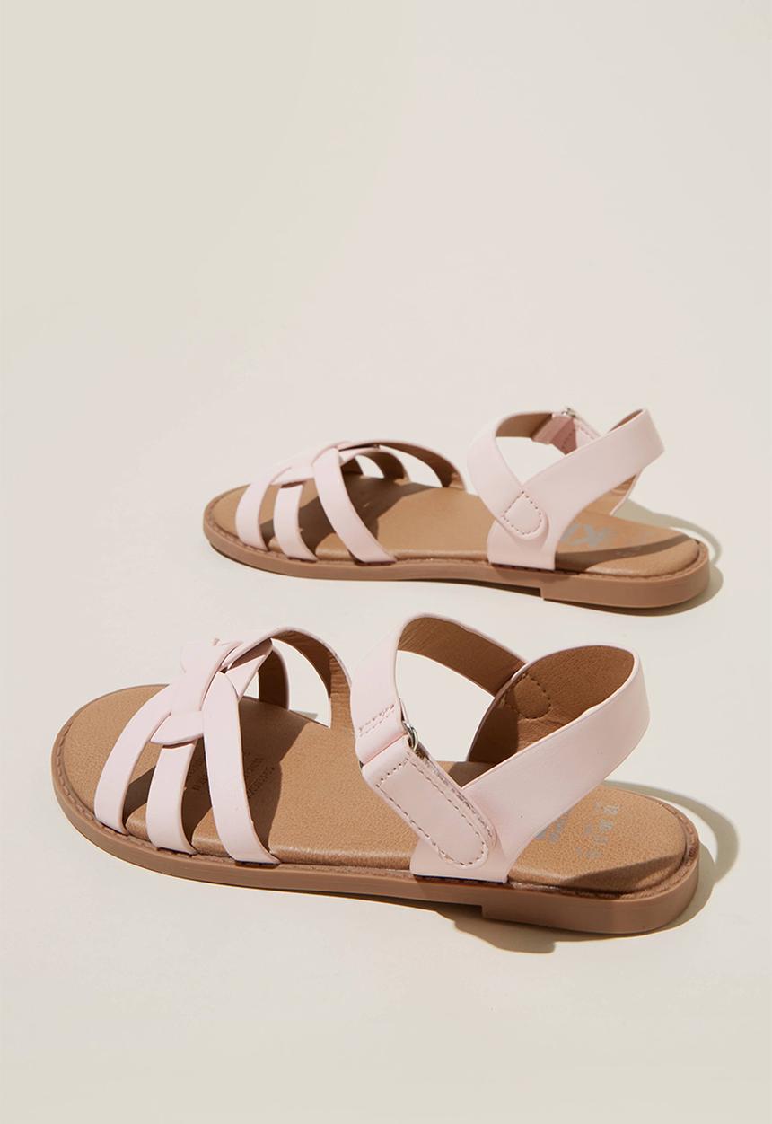 Cotton On - Georgie cross over sandal - pink