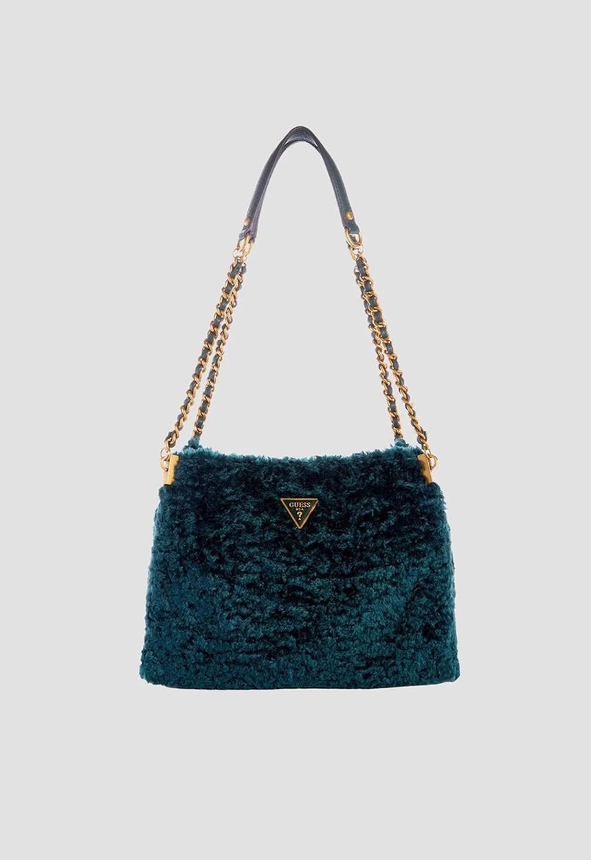 GUESS - Maranta small shoulder satchel - forest