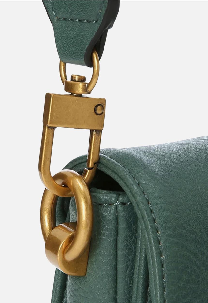 GUESS - Arja mini crossbody flap - forest