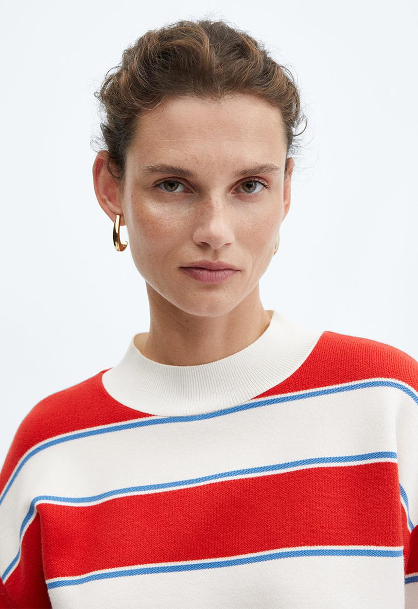 MANGO - Sweater otto - red