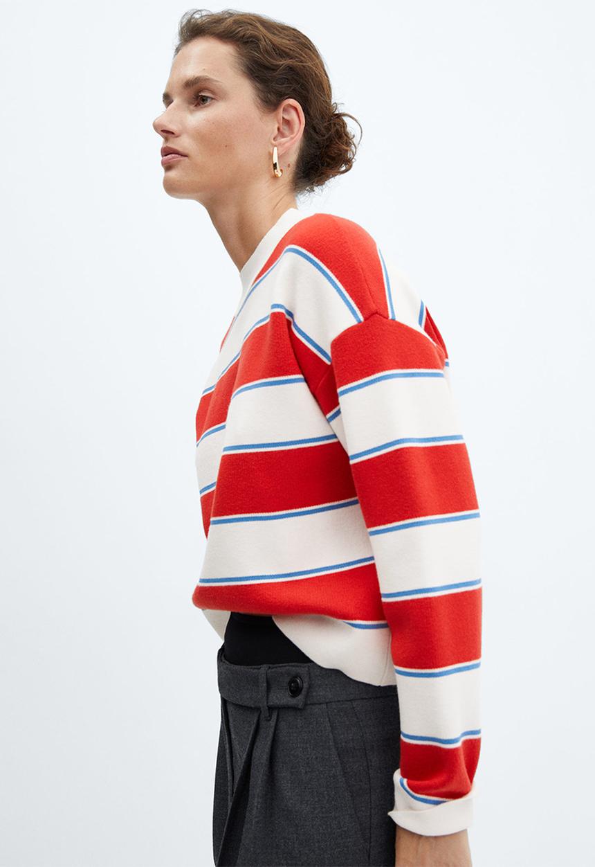MANGO - Sweater otto - red