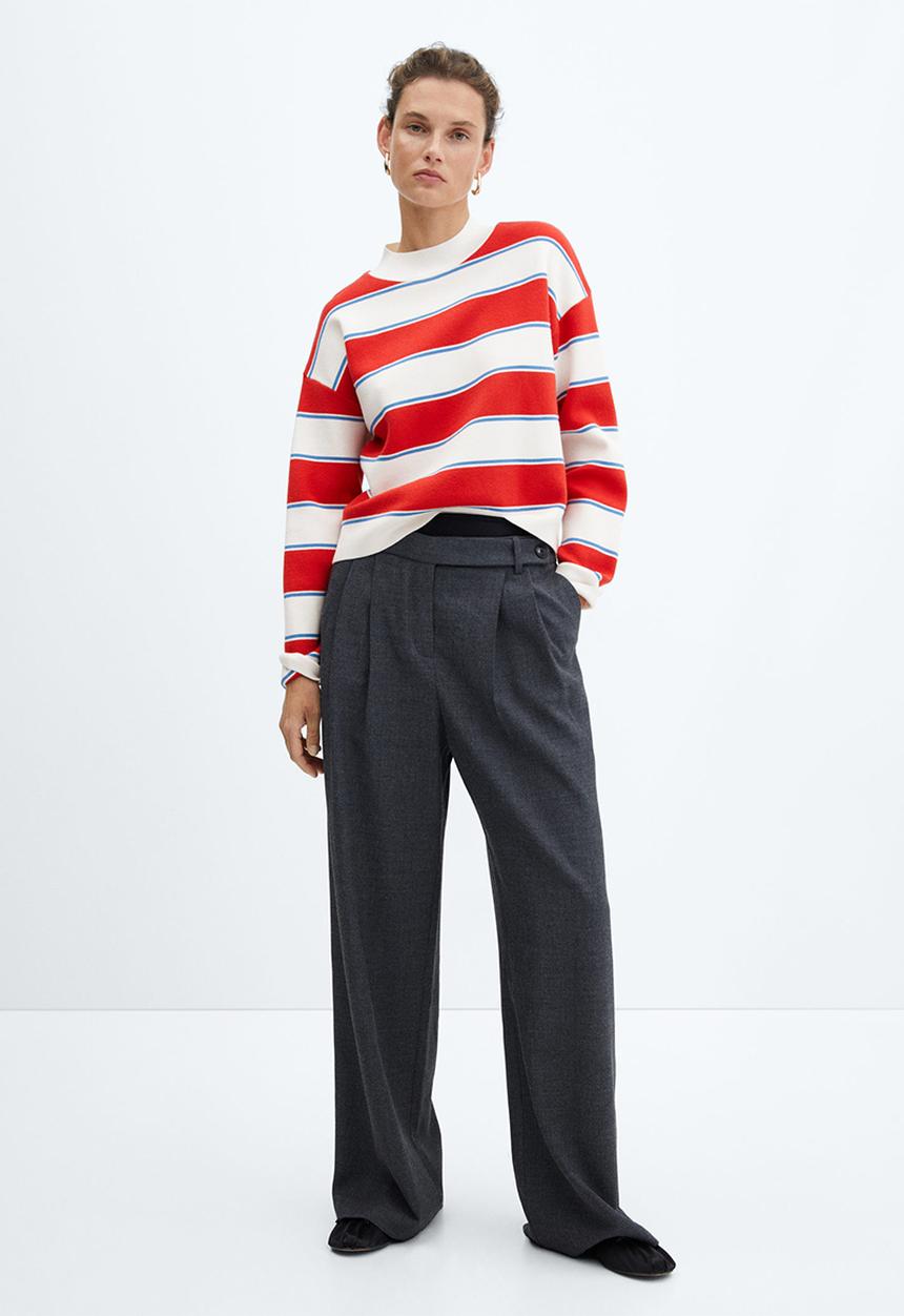 MANGO - Sweater otto - red