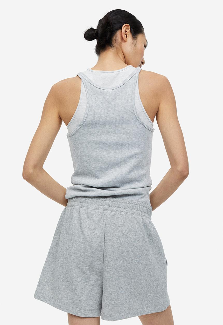 H&M - Sweatshirt shorts - grey