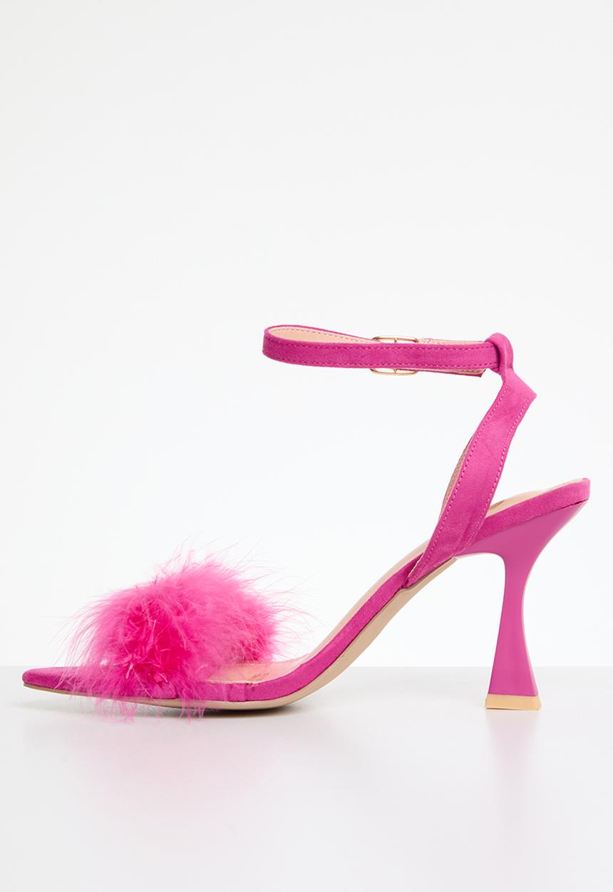 Oxford Street - Fluffy Stiletto - Fuchsia