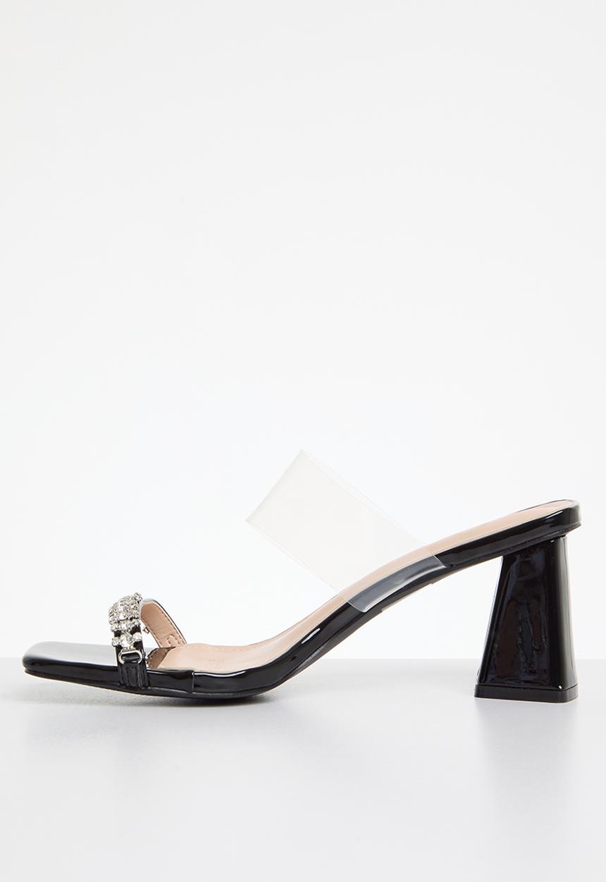 Oxford Street - Double Strap Mule - Black
