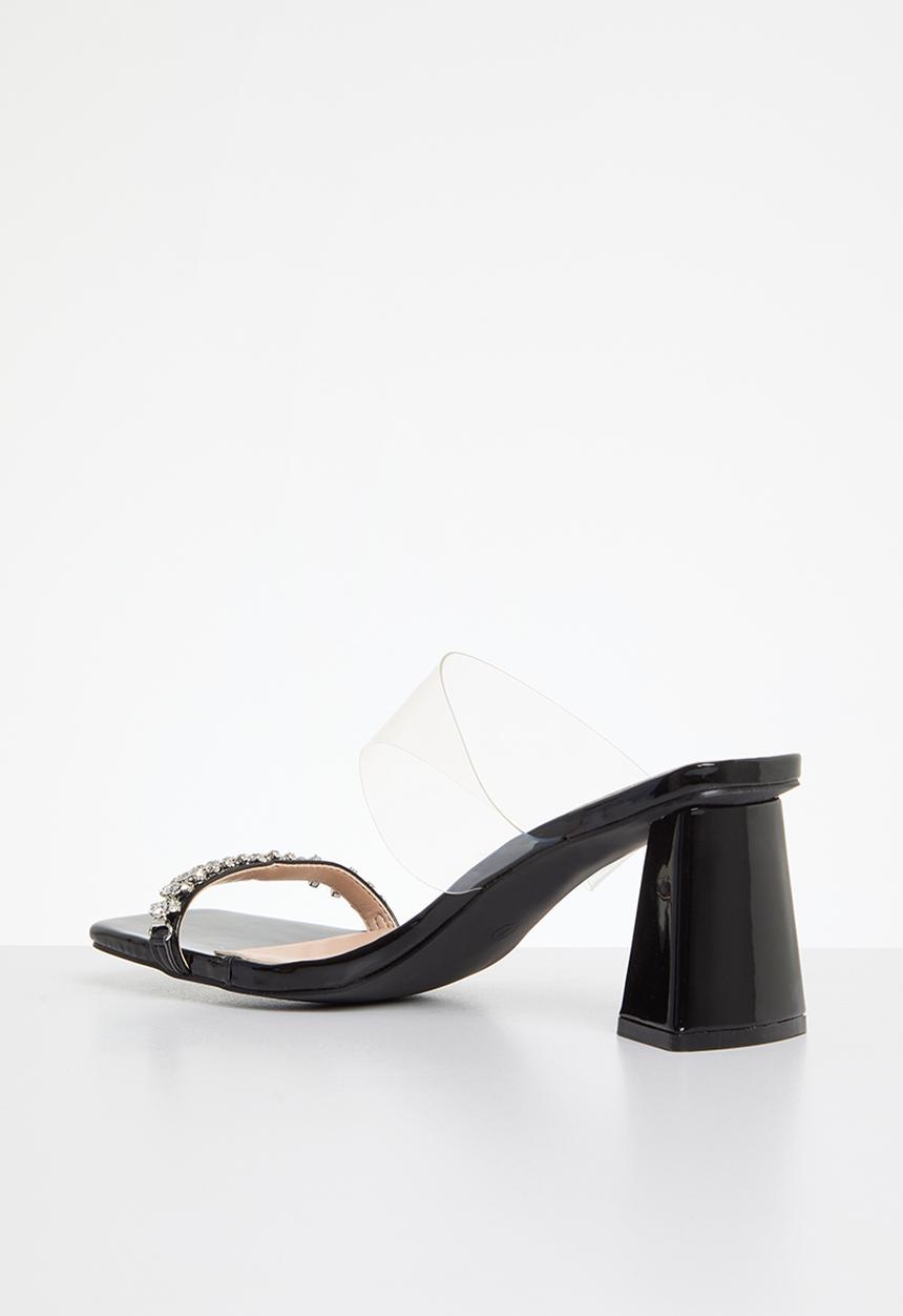 Oxford Street - Double Strap Mule - Black