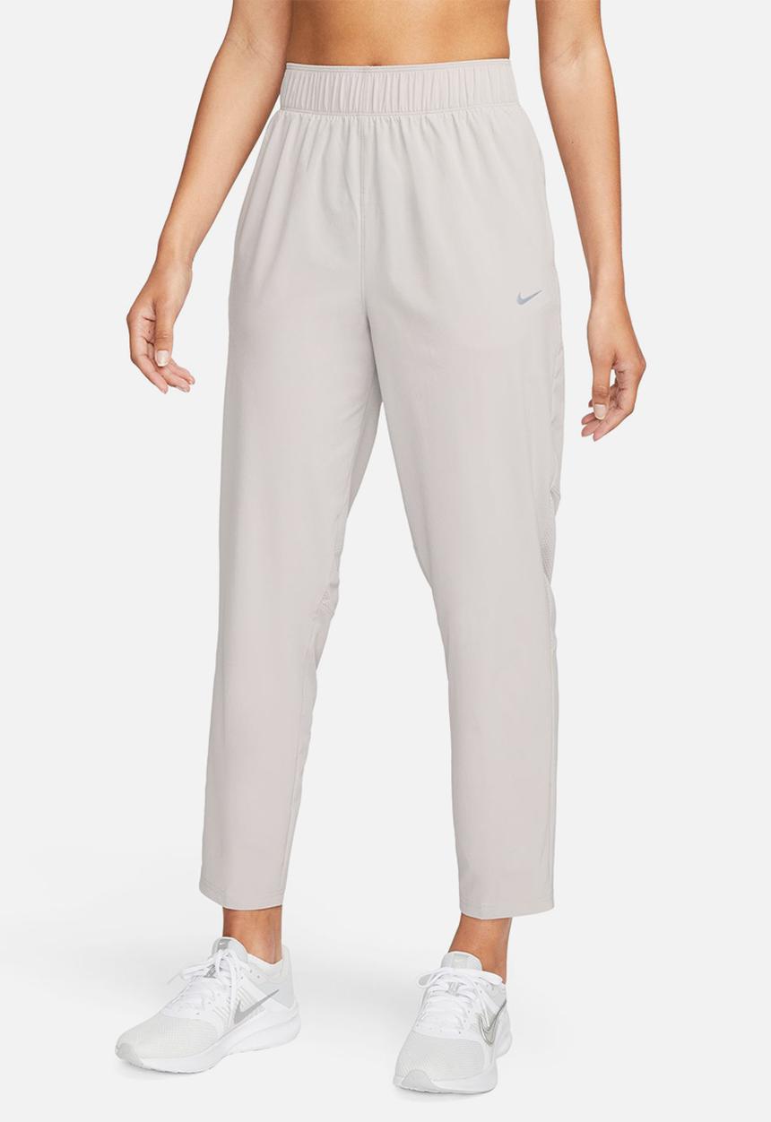 Nike - W Nk Fast Df Mr 7/8 Pant - Lt Iron Ore/Reflective Silv