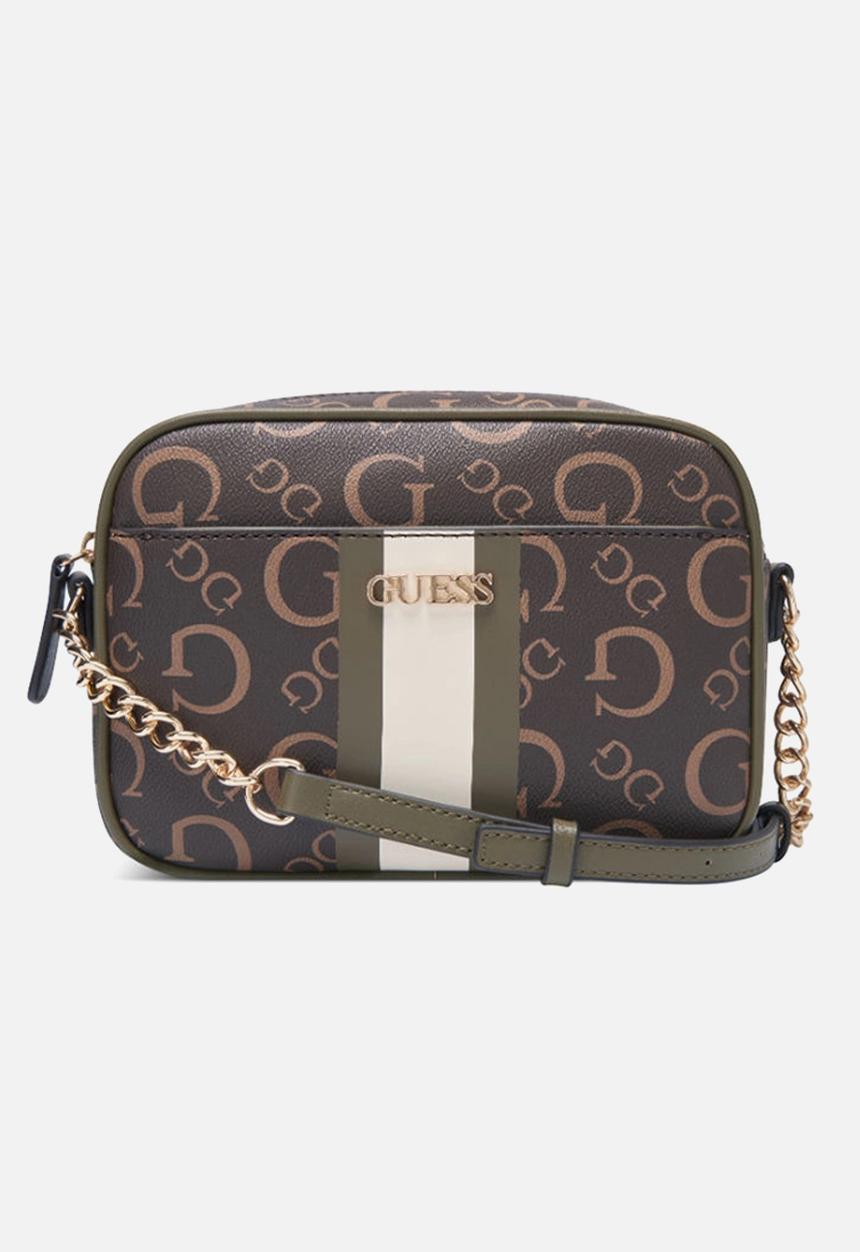 GUESS - Fredericksburg mini crossbody - brown