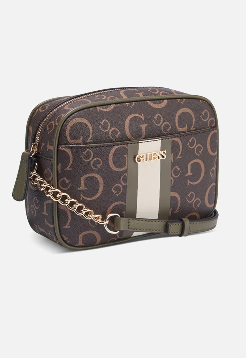 GUESS - Fredericksburg mini crossbody - brown