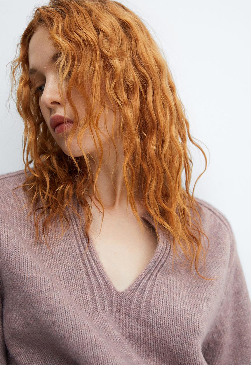 MANGO - Sweater nieves - light/pastel pink