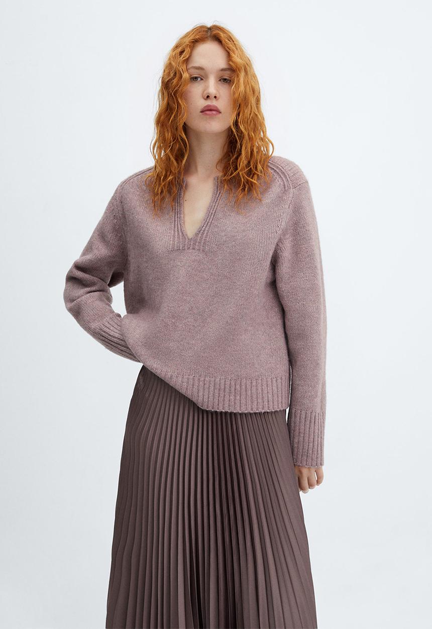 MANGO - Sweater nieves - light/pastel pink