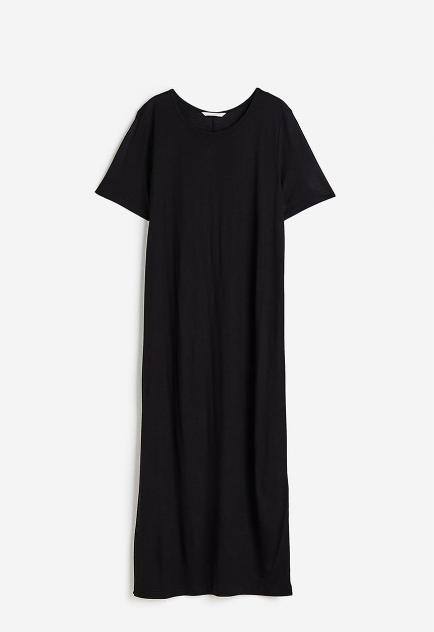 H&M - T-shirt dress - black