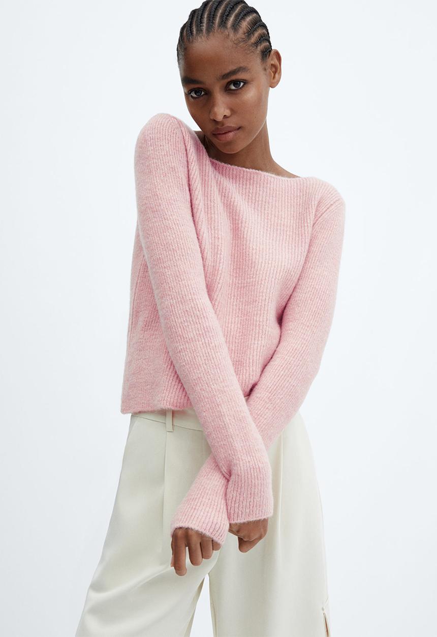 MANGO - Sweater rosa - light/pastel pink