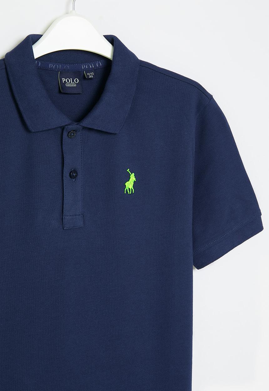 POLO - Boys austin short sleeve golfer - midnight