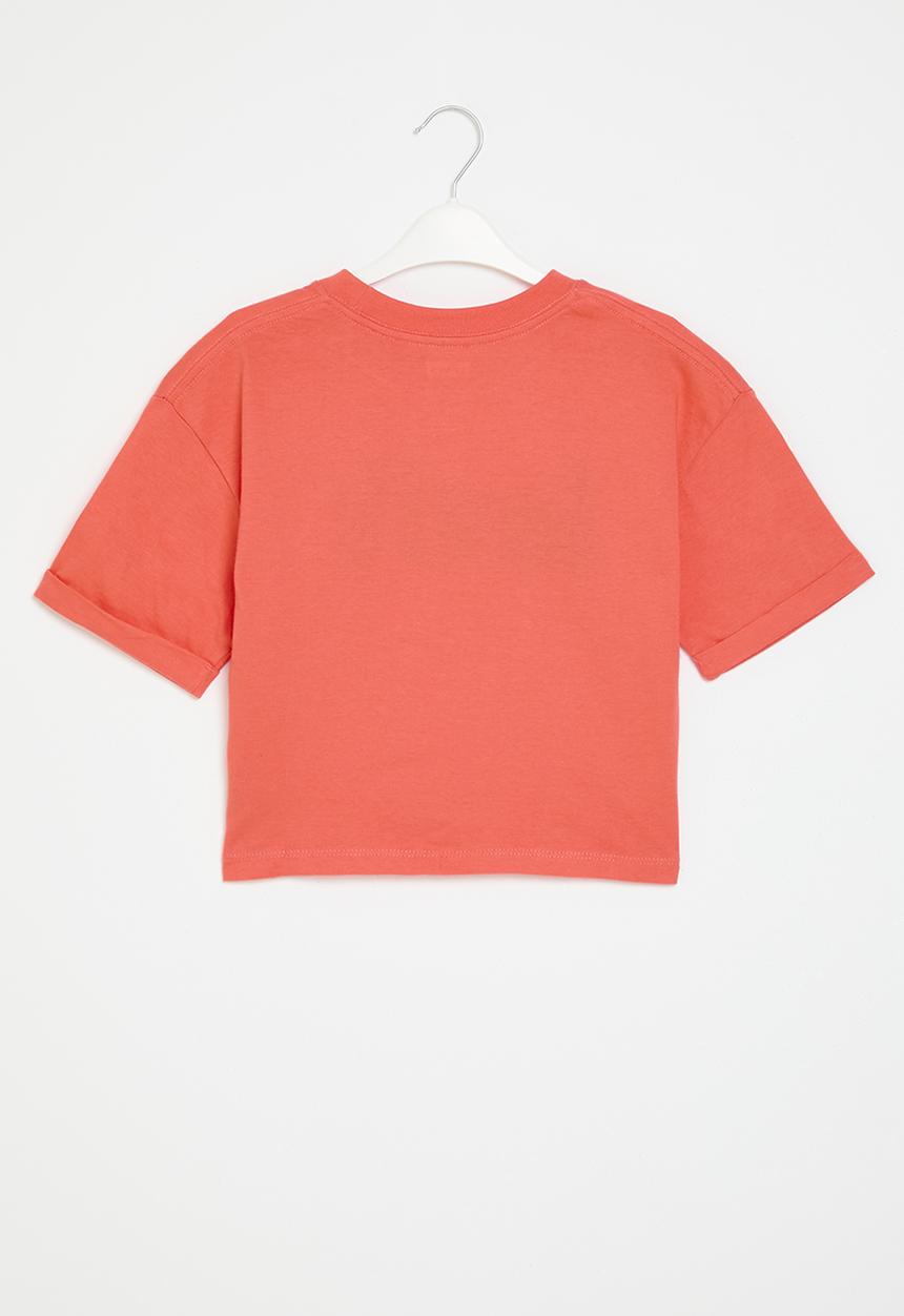 Levi’s® - Lvg meet & greet rolled sleeve - hot coral