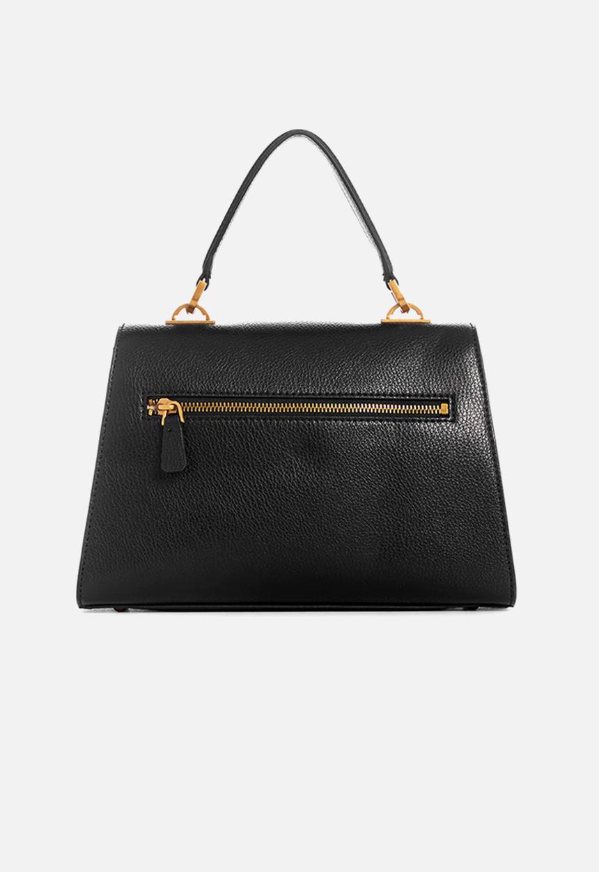 GUESS - Seatri top handle flap - black
