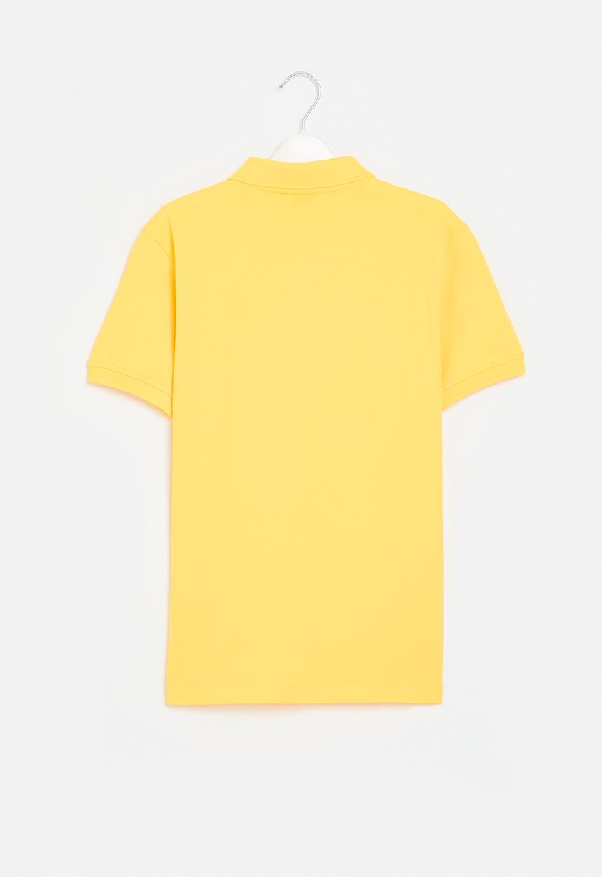 POLO - Boys austin short sleeve golfer - yellow