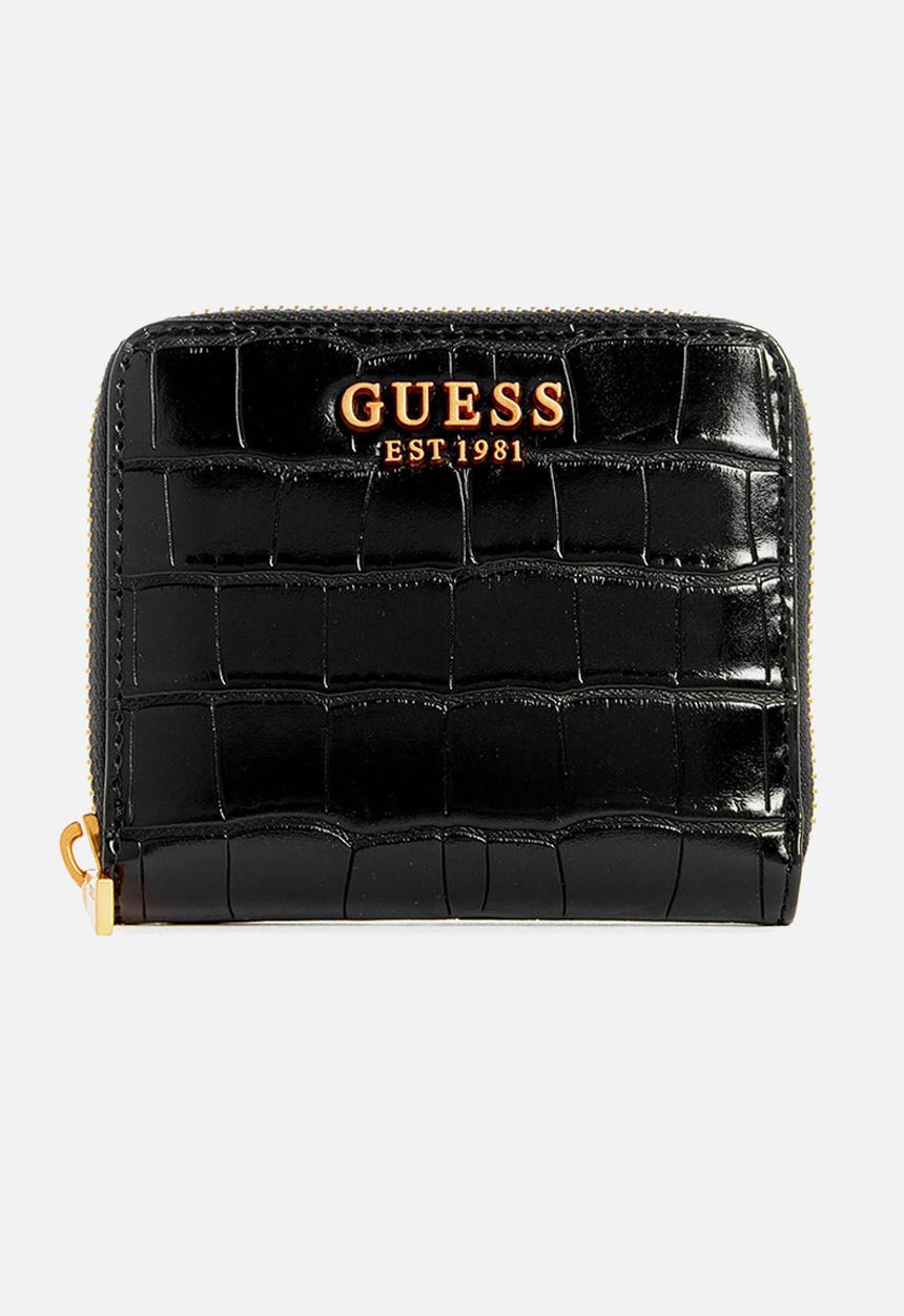 GUESS - James slg small zip around - black