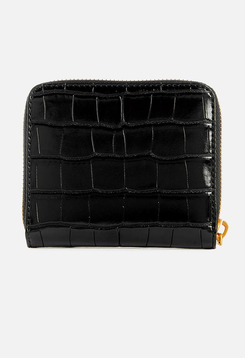 GUESS - James slg small zip around - black