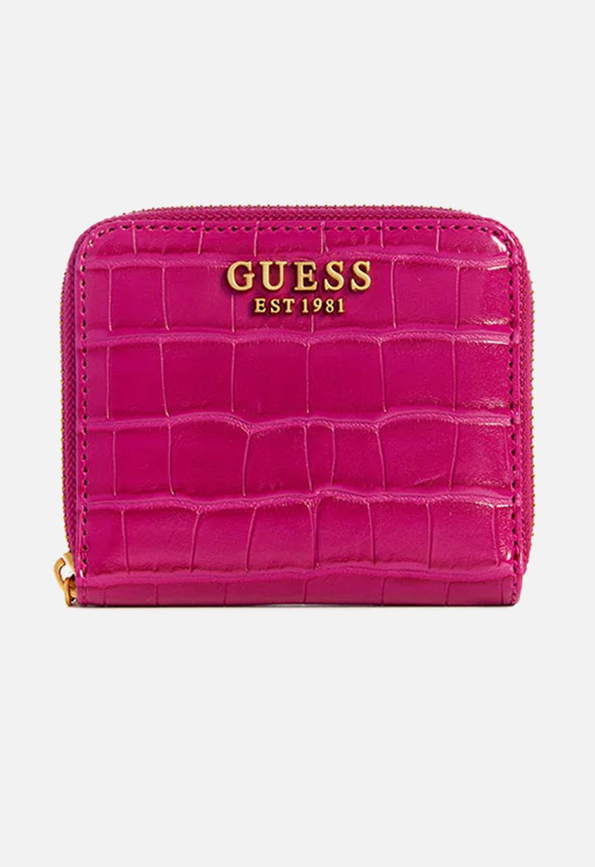 GUESS - James slg small zip around - boysenberry