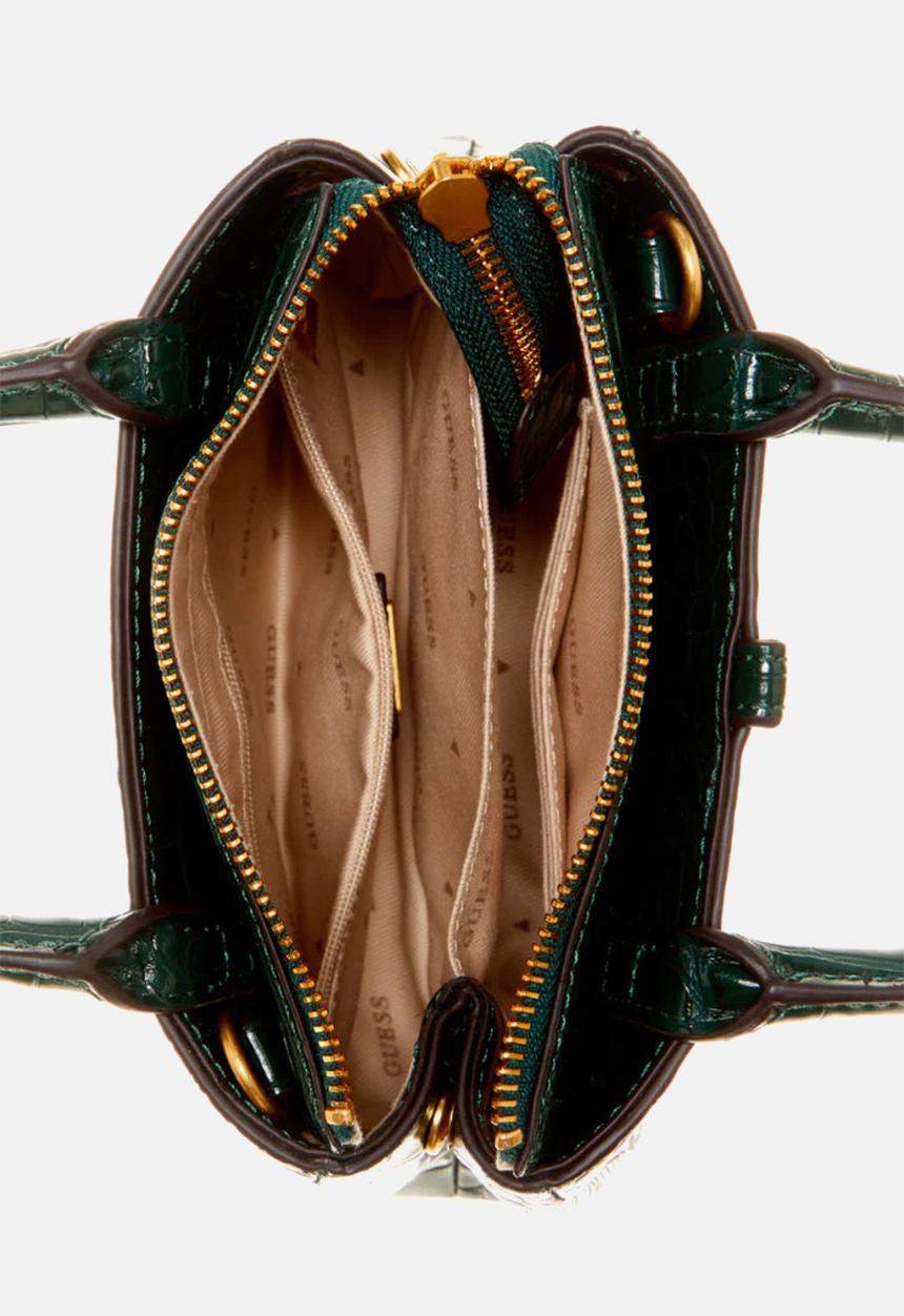 GUESS - James mini satchel - forest