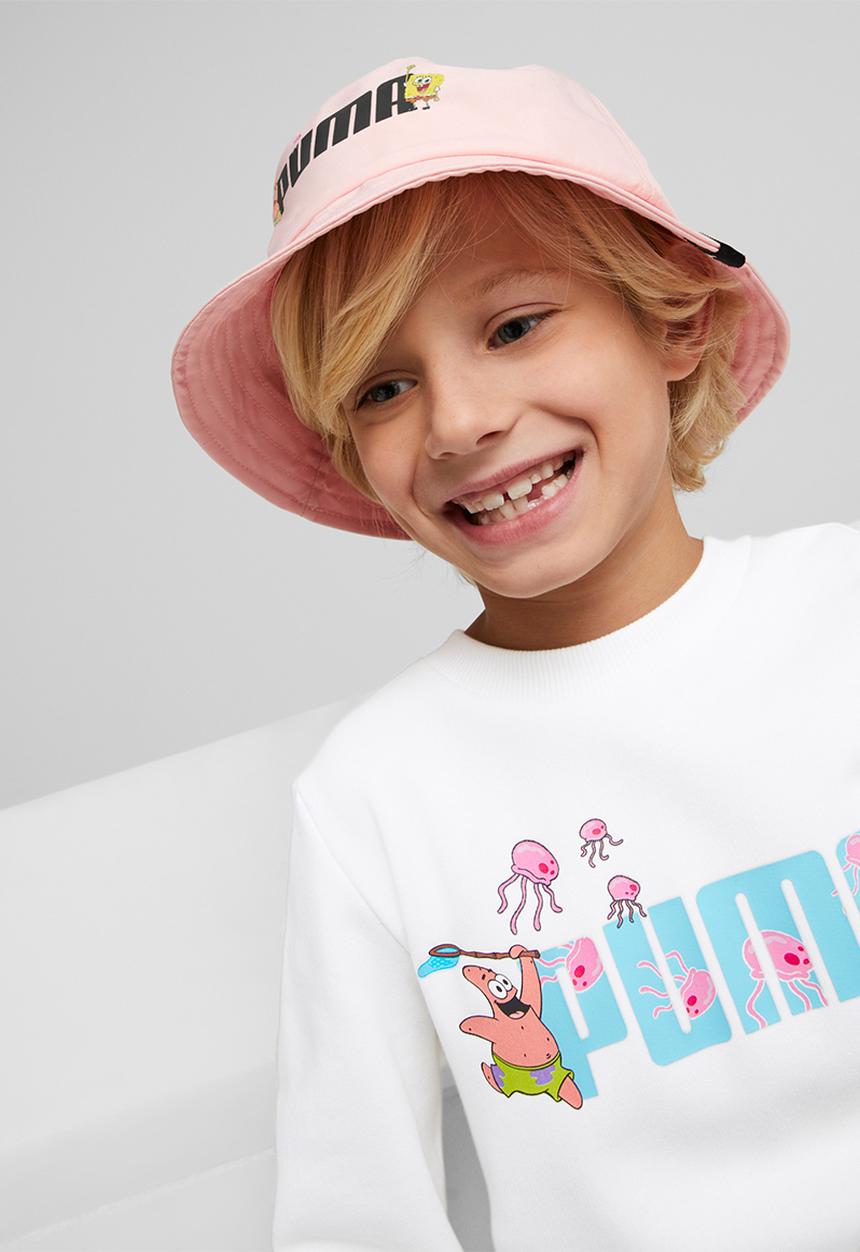 PUMA - Puma x Spongebob bucket hat - rose dust