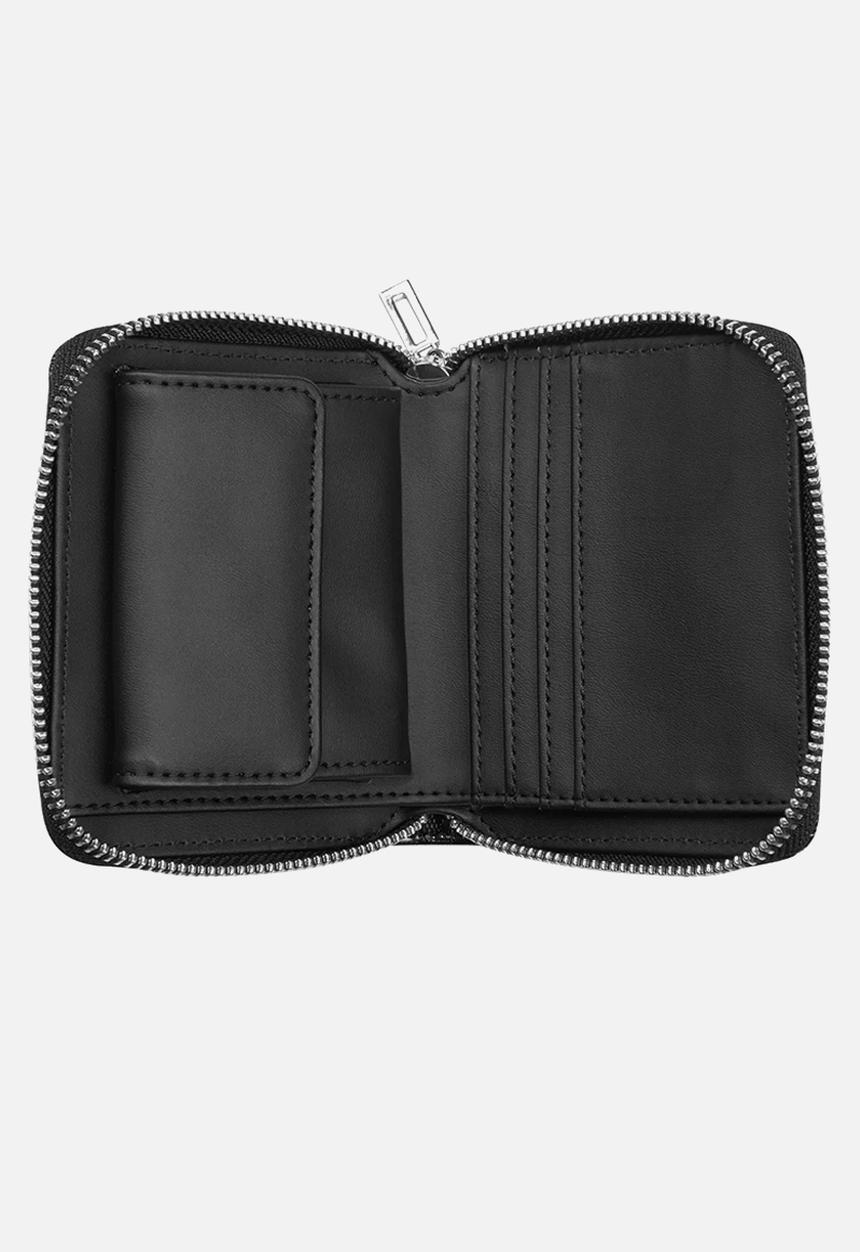 GUESS - Lathan slg small zip around - black