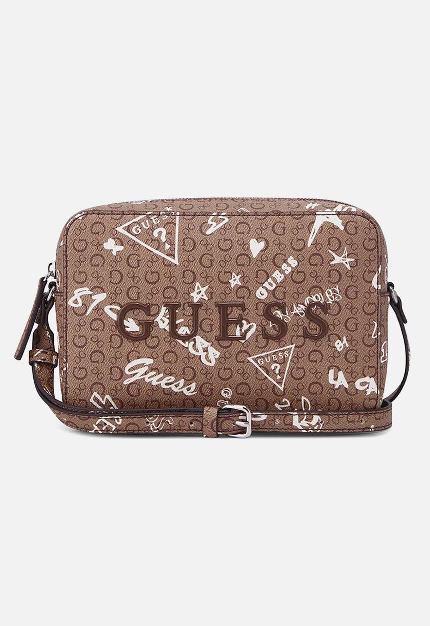 GUESS - Roxberry mini crossbody - mocha 