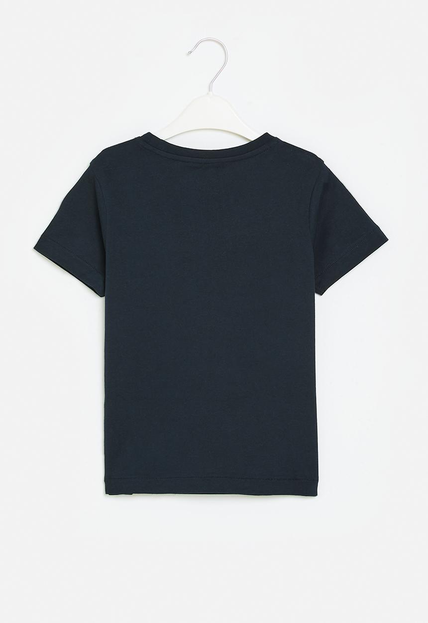 POLO - Girls olivia printed tee - navy