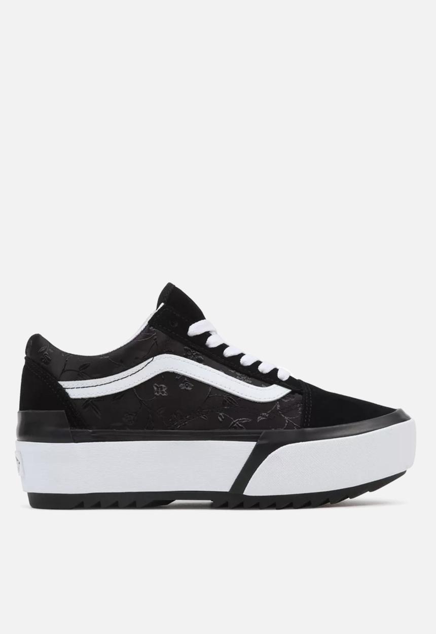Vans - Old skool stacked - satin/floral black
