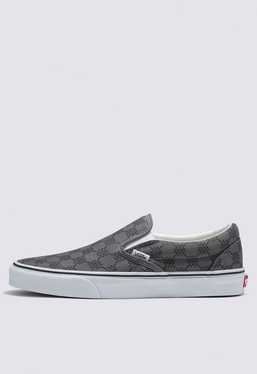 Vans - Classic slip-on -  monogram pewter