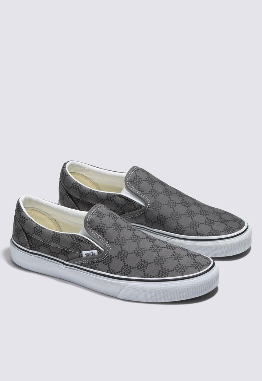Vans - Classic slip-on -  monogram pewter