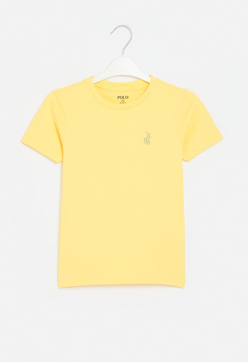 POLO - Girls kelly short sleeve tee - yellow